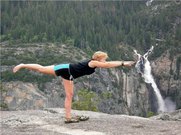 Yoga in Yosemite